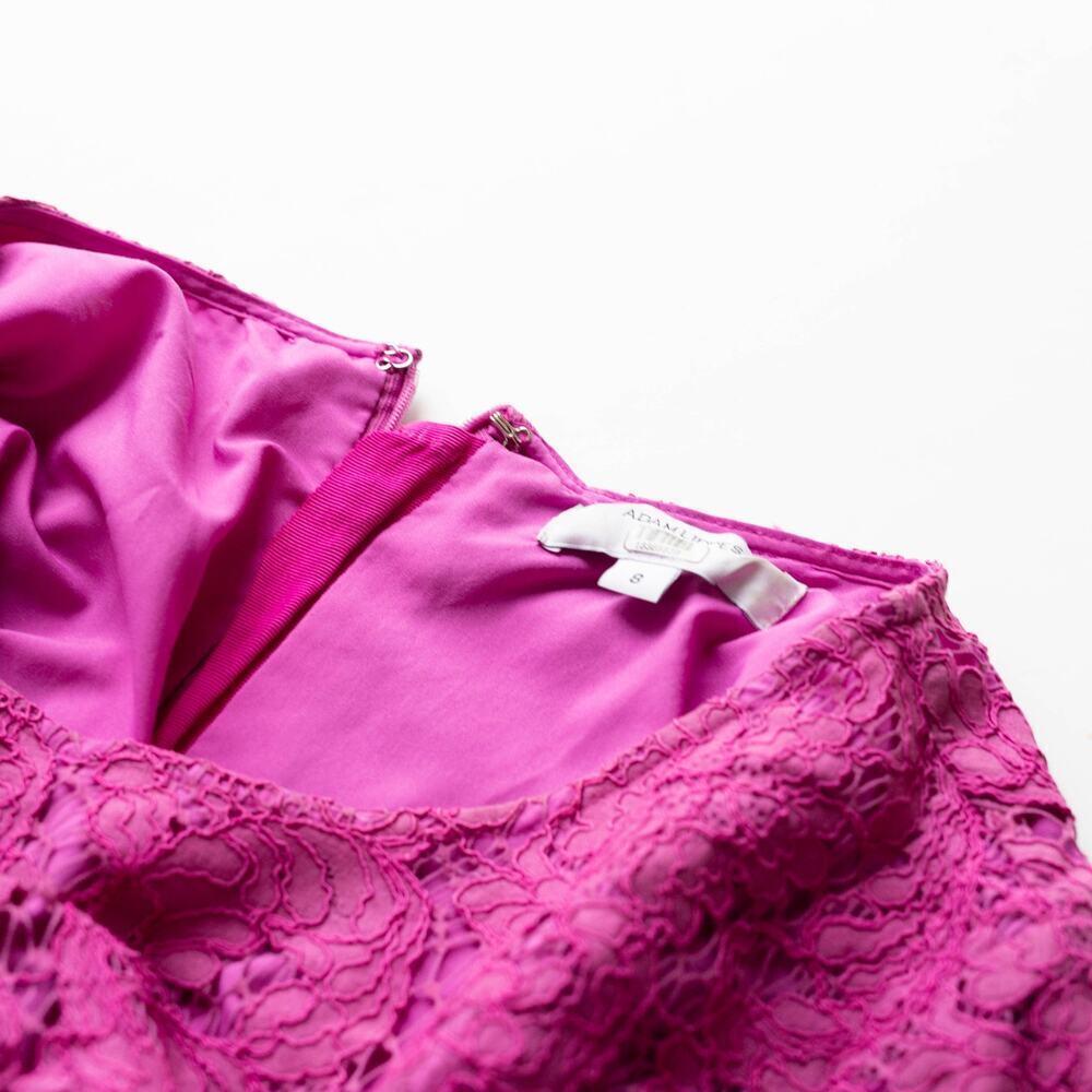 Adam Lippes x RTR Long Sleeve Trapeze Dress in Pink - Size 8 - Picture 5 of 8